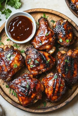 Caramelized BBQ Chicken Thighs in the Oven
