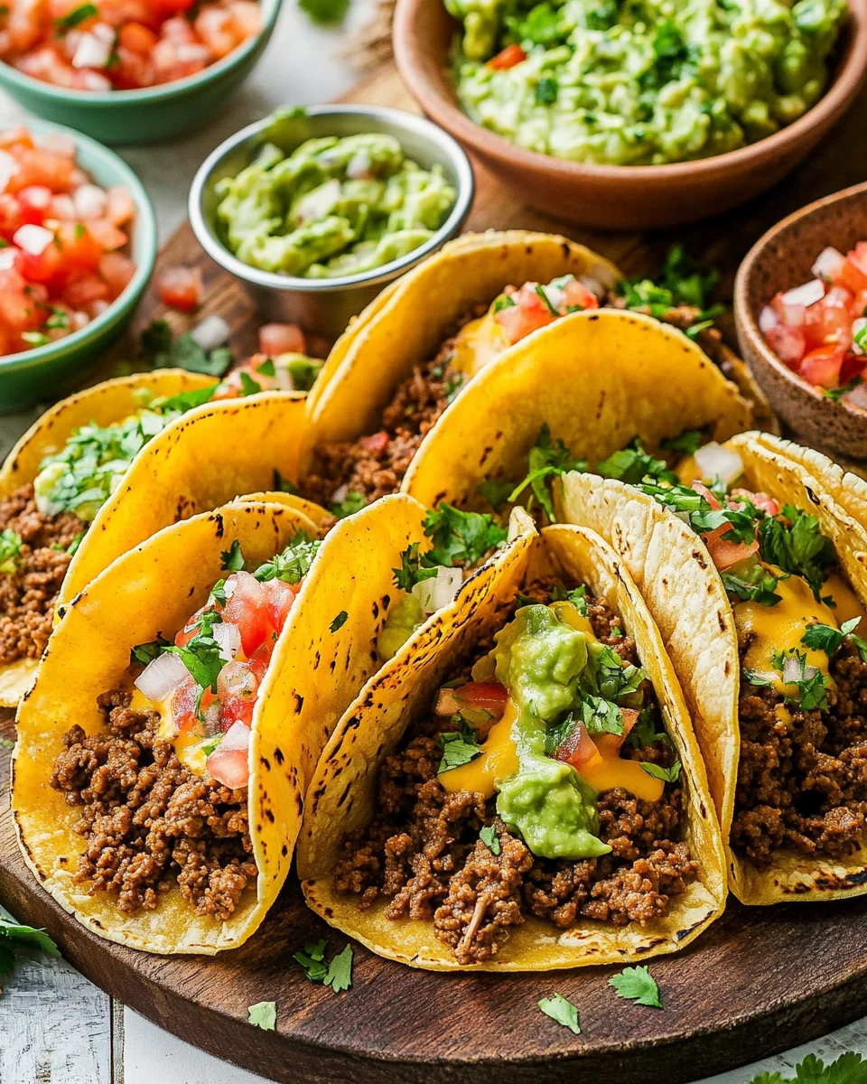 Crispy Ground Beef Tacos