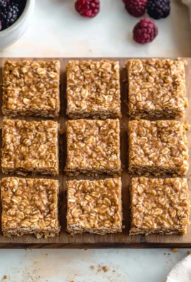 Healthy Oatmeal Breakfast Bars