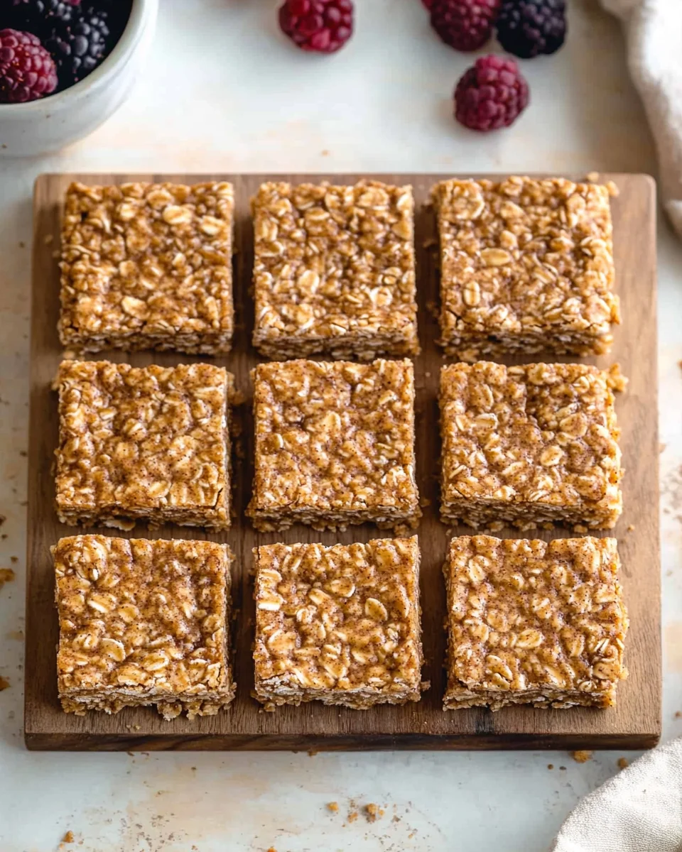 Healthy Oatmeal Breakfast Bars