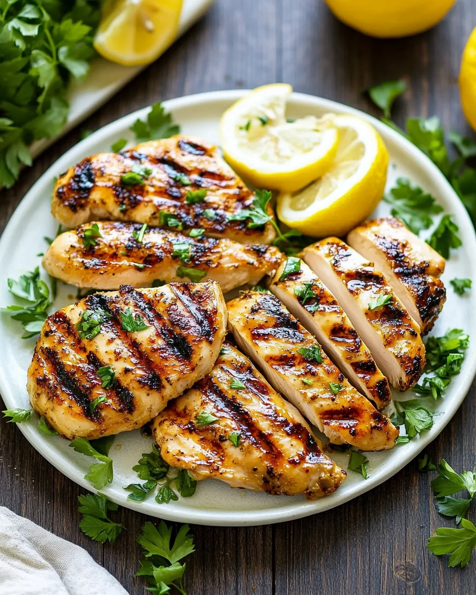 Perfect Grilled Chicken Breast