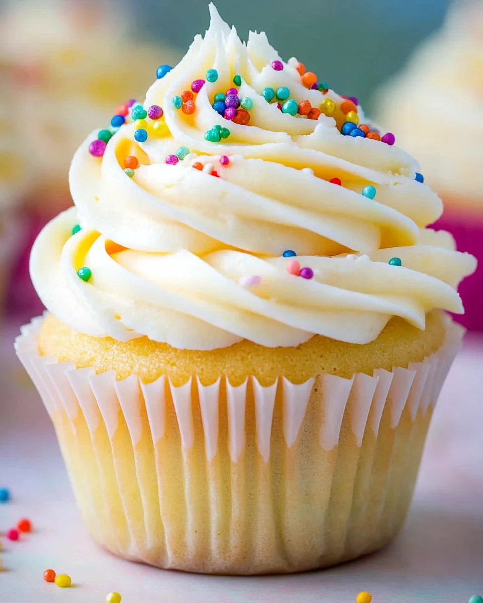 Perfect Vanilla Cupcake Recipe
