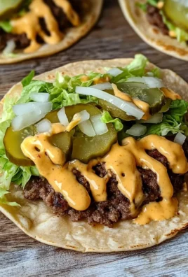 Smash Burger Tacos