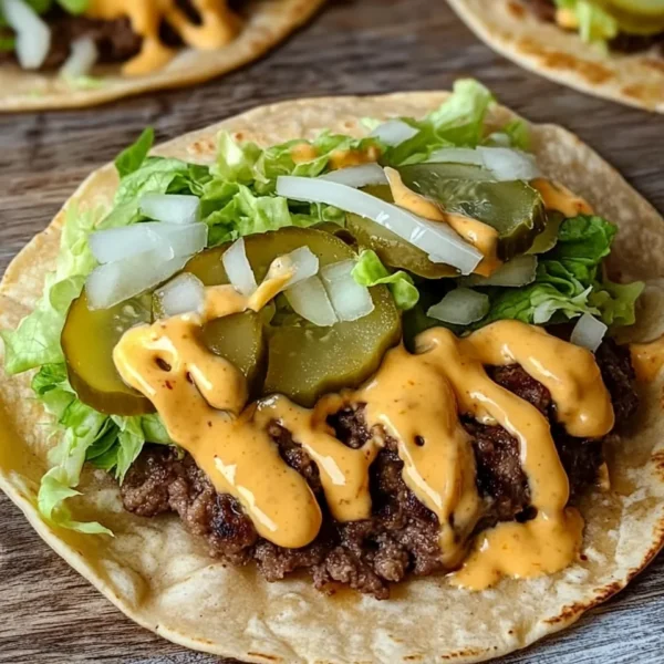 Smash Burger Tacos